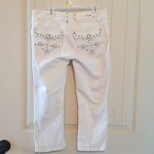 LA idol capri jeans